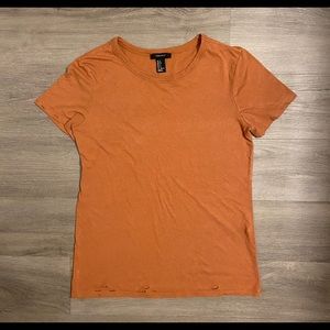 Orange forever 21 top